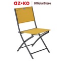 AZKO Kursi Lipat Textlene Steel Random Folding Chair Kursi Memancing Bangku Lipat Kemah Furniture Outdoor