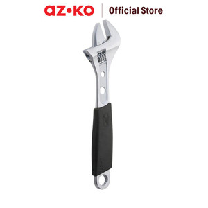 AZKO Jetech Kunci Inggris Softgrip 6 inci Wrench Pembuka Baut Mur Perlengkapan Perkakas Peralatan Tukang