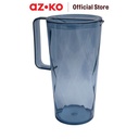 AZKO Delicia Shady Teko Minum Plastik Water Jug Pitcher Dengan Tutup Dan Handle Wadah Penyimpanan Air Peralatan Minum - 0.4