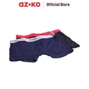 AZKO Alph Set 2 Pcs Celana Dalam Pria Boxer Basic Men Underpants Daleman Bawahan Pria Boxer Cowok - M