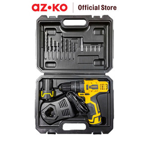 AZKO Krisbow Bor Cordless Impact 10 mm 12V Ircid122 Impact Drill Electric Alat Pembuat Lubang Elektrik Perlengkapan Tukang Mesin Bor Tangan