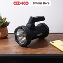 AZKO Powerlite Lampu Sorot Rechargeable Dengan Powerbank 10 watt Outdoor Light Lampu Penyorot Garden Lamp