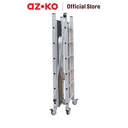 AZKO Fixsteps 1.9 mtr Scaffolding Platform Mobile Aluminium Scaf Narrow Konstruksi Pembantu Tangga Konstruksi Sementara Tangga Lipat Perancah Pekerjaan