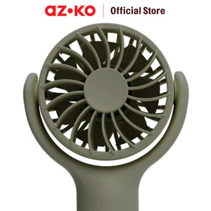 AZKO Memoo Kipas Angin Rechargeable 1200 mah - Hijau Portable Fan Kipas Mini Travel Serbaguna Kipas Angin Isi Ulang Penyejuk Udara