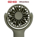AZKO Memoo Kipas Angin Rechargeable 1200 mah - Hijau Portable Fan Kipas Mini Travel Serbaguna Kipas Angin Isi Ulang Penyejuk Udara