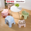 AZKO Kindla Bangku Anak Owl Shape Random Tempat Duduk Anak Kids Stool Bangku Plastik - M