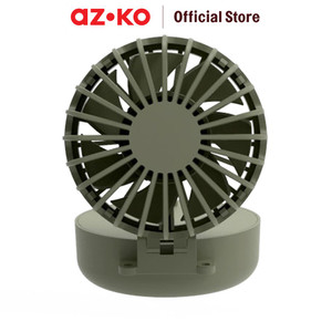 AZKO Memoo Kipas Angin Lipat Rechargeable Portable Fan Kipas Mini Travel Serbaguna Kipas Angin Isi Ulang Penyejuk Udara - Hijau