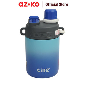 AZKO Ataru 450 ml Botol Vacuum Flask Random Tumbler Termos Minuman Tempat Air Minum Panas Dingin Water Bottle Food Grade Perlengkapan Minum