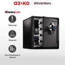 AZKO Sentry Safe 41.5X49.1X45.3 cm Brankas Tahan Api Sfw123Gtc Brangkas Safety Box Tempat Barang Berharga Berangkas