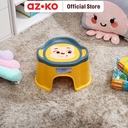 AZKO Kindla 31X23X20 cm Bangku Anak Monkey - Kuning Tempat Duduk Anak Kids Stool Bangku Plastik