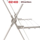 AZKO Stora Jemuran Baju Lipat X-Shape Tempat Jemur Baju Drying Rack Gantungan Laundry Perlengkapan Rumah Tangga