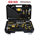 AZKO Krisbow Set Perkakas Mekanik Multifungsi Kotak Penyimpanan Multipurpose Hand Tool Set Alat Perkakas Pertukangan Peralatan Otomotif Bengkel Home Improvement