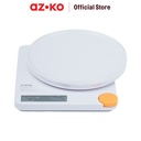 AZKO Kris 5 kg Timbangan Dapur Digital Ks201 Kitchen Scale Alat Pengukur Berat Bahan Makanan Serbaguna Perlengkapan Dapur Peralatan Masak