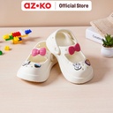 AZKO Ataru Ukuran 27 Sandal Anak Clogs Mary Jane - Krem Kid Slippers Sepatu Sandal Alas Kaki Sendal Santai Anak