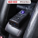 AZKO Maxbuilt Stop Kontak Mobil Portabel Dengan Fast Charger Car Electric Socket Terminal Colokan Listrik Cabang Kotak Kontak Peralatan Elektronik