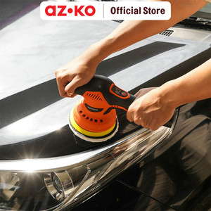 AZKO Maximus Mesin Poles Cordless 5 inci Dengan 2 Baterai Polishing Machine Alat Poles Permukaan Benda Kerja Elektrik Perkakas Otomotif