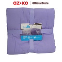 AZKO Sleeplite 150X200 cm Selimut Microfiber Summer Solid - Ungu Violet Blanket Polos Kain Penghangat Tubuh Aksesoris Tempat Tidur Bedroom Accessories Perlengkapan Kamar Tidur