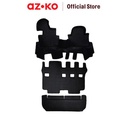 AZKO Otto Klase Set Karpet Mobil Pajero 2016-2024 - Hitam Car Carpet Aksesoris Alas Interior Mobil Car Cabin Mat Perlengkapan Otomotif