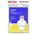 AZKO Krisbow Fitting Lampu Dengan Sensor On Cable E27 Lamp Holder Socket Bohlam Peralatan Listrik Aksesoris Lampu Penyambung Soket Lampu