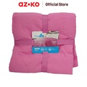 AZKO Sleeplite 150X200 cm Selimut Microfiber Summer Solid - Pink Flamingo Blanket Polos Kain Penghangat Tubuh Aksesoris Tempat Tidur Bedroom Accessories Perlengkapan Kamar Tidur