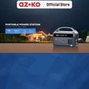 AZKO Powerlite Power Station Baterai Portabel 500 watt Tps-Start500 Power Station Portable Battery Power Supply Darurat Perlengkapan Otomotif