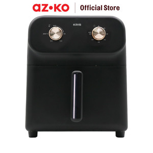 AZKO Kris 5.8 ltr Air Fryer - Hitam Alat Masak Goreng Pembuat Makanan Penggoreng Tanpa Minyak Elektronik Dapur