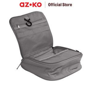 AZKO Ataru Tas Organizer Toiletry Waterproof - Abu-Abu Packaging Vakum Pembungkus Pakaian Anti Udara Kantong Pengemas Hisap Clothes Packing