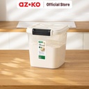 AZKO Kris Tempat Beras Rice Container Food Grade Kotak Beras Wadah Penyimpanan Beras Perlengkapan Dapur - 5