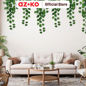 AZKO Cc Grass Tanaman Artifisial Garland Vine Tumbuhan Buatan Tanaman Merambat Artificial Dekorasi Plant Pajangan Rumah Serbaguna Hiasan Properti Foto - Begonia