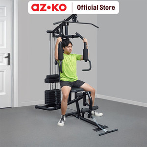 AZKO Kinetic Multi Gym 60 kg Hrgym80L 3Col Alat Gym Aksesori Olahraga Sport Tools Exercise Machine Fitness Tools
