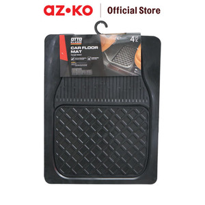 AZKO Otto Klase Set 4 Pcs Karpet Mobil Tpe 1323 - Hitam Car Carpet Aksesoris Alas Interior Mobil Car Cabin Mat Perlengkapan Otomotif