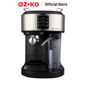 AZKO Acepresso 1.5 ltr Espresso Maker Dengan Milk Frother Mesin Kopi Espresso Machine Alat Pembuat Minuman Kopi