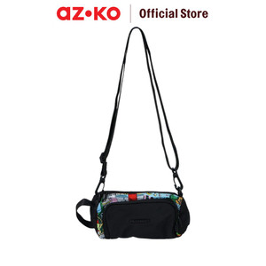 AZKO Passport Yerin Tas Selempang Mini - Hitam Sling Bag Stylish Tas Crossbody Mini Bag Fashion Wanita