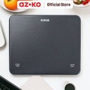 AZKO Kris Timbangan Dapur Rechargeable Ck2153 - Hitam Kitchen Scale Alat Pengukur Berat Bahan Makanan Serbaguna Perlengkapan Dapur Peralatan Masak
