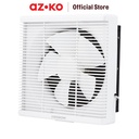 AZKO Krisbow 12 inci Exhaust Fan 1 Arah - Putih Kipas Hexos VentilasiFan VentilationPeralatan Elektronik