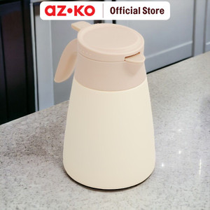 AZKO Kris Clarks Teko Vacuum Flask Drinkware Pitcher Vakum Flask Perlengkapan Minum Water Kettle Ceret Vacuum Flask Wadah Air Minum Panas - Abu-abu