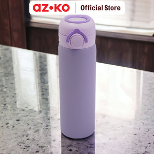 AZKO Kris 45 ml Latte Botol Vacuum Flask Tumbler Termos Minuman Tempat Air Minum Panas Water Bottle Food Grade Perlengkapan Minum - Hijau