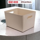 AZKO Tatay Baobab Keranjang Penyimpanan Ecohome Handle Storage Basket Kotak Penyimpanan Serbaguna Bin Organizer Tempat Simpan Barang - XL