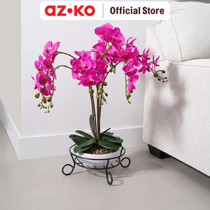 AZKO Arthome Rak Tanaman Wadah Pot Bunga Tempat Tumbuhan Perlengkapan Berkebun Aksesoris Taman - T10/D20cm