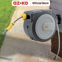 AZKO Krisbow 25 mtr Selang Air Autorewind 1/2 inci Garden Hose Reel Auto Rewind Selang Air Serbaguna Perlengkapan Taman Water Hose Outdoor
