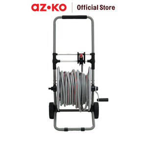AZKO Krisbow 45 mtr Set Selang Air Foldable 1/2 inci Garden Hose Reel Selang Air Serbaguna Perlengkapan Taman Water Hose Outdoor