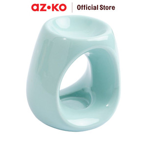 AZKO Arthome 10.6X8.7X11 cm Tungku Aromaterapi - Biru Tempat Bakaran Minyak Aromaterapi Wadah Essential Oil Oil Burner