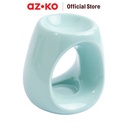 AZKO Arthome 10.6X8.7X11 cm Tungku Aromaterapi - Biru Tempat Bakaran Minyak Aromaterapi Wadah Essential Oil Oil Burner