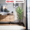 AZKO Arthome 170 cm Tanaman Artifisial Variegated Skybird Dengan Pot Tumbuhan Tanaman Buatan Dekorasi Plant Sintetis Pajangan Rumah Serbaguna Hiasan Properti Foto