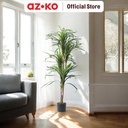 AZKO Arthome 140 cm Tanaman Artifisial Dracaena Dengan Pot - Hijau Tumbuhan Tanaman Buatan Dekorasi Plant Sintetis Pajangan Rumah Serbaguna Hiasan Properti Foto