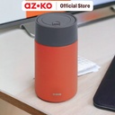 AZKO Kris 600 ml Daisy Wadah Makanan Thermal Lunch Box Food Grade Tempat Bekal Makanan Panas Wadah Makanan - Cokelat