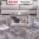 AZKO Stora Kotak Penyimpanan Lipat Dengan Tutup Wadah Kotak Simpan Serbaguna Foldable Storage Box Boks Organizer - Hijau