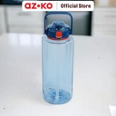 AZKO Kris Carson Botol Minum Water Drinking Bottle Botol Air Bpa Free Wadah Minuman Perlengkapan Minum Drinkware - Hijau