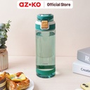 AZKO Kris Jackie Botol Minum Water Drinking Bottle Botol Air Bpa Free Wadah Minuman Perlengkapan Minum Drinkware - Biru