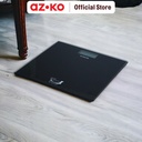 AZKO Kris 3.2X3.2X2.2 cm Timbangan Badan Digital Personal Body Weight Scale Alat Pengukur Berat Badan Penghitung Berat Tubuh - Abu-abu